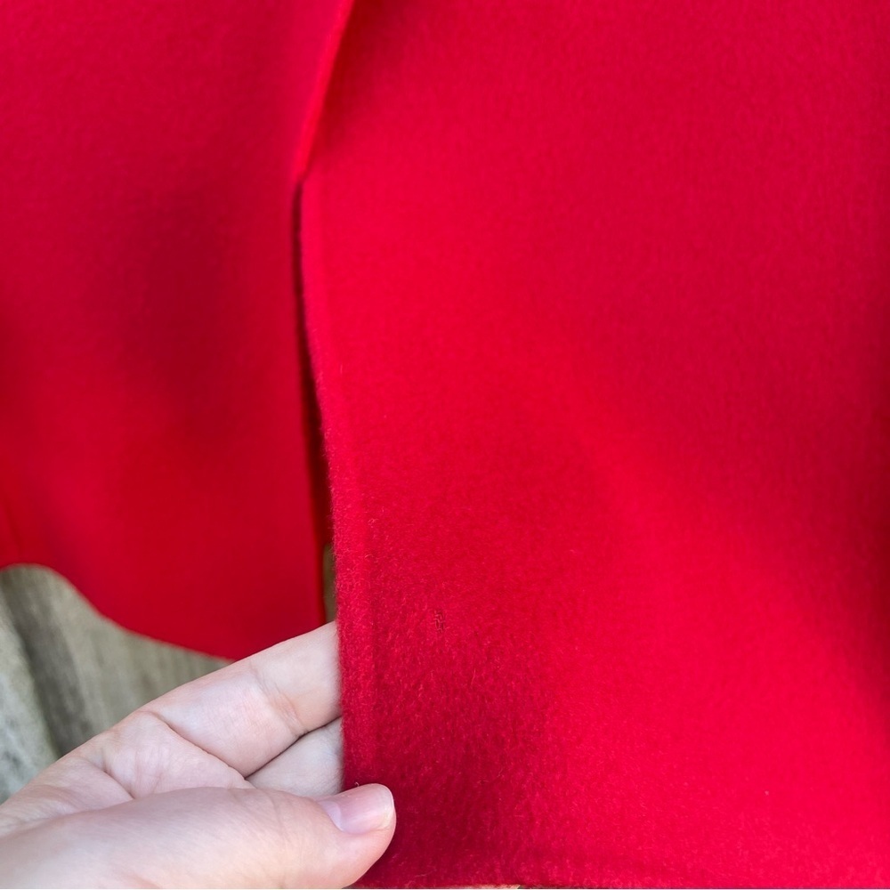 Talbots / Red Wool Jacket / Single Button / Women… - image 7